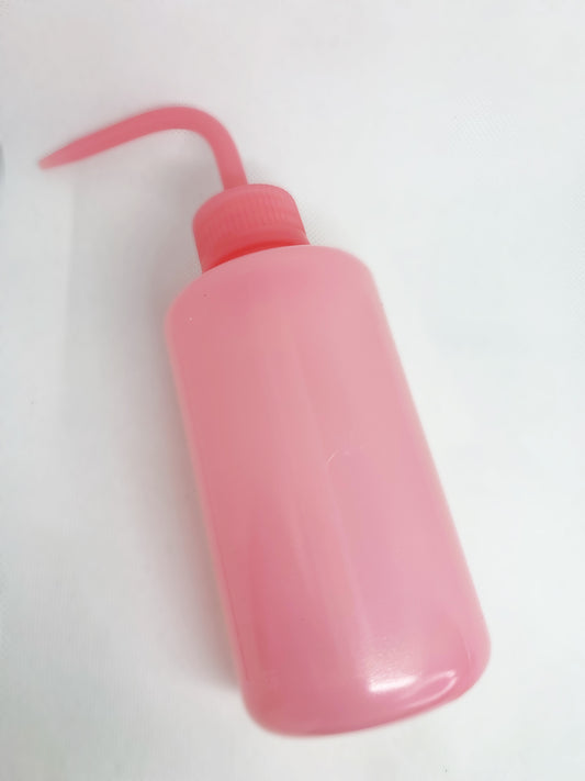 Pink Plastic Squeeze Bottle