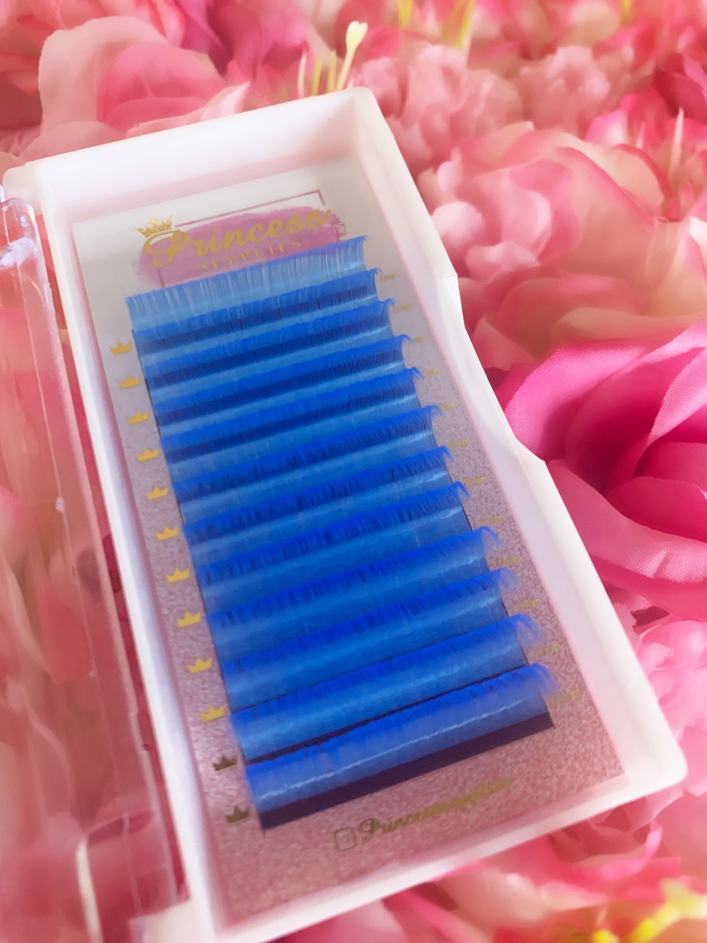 Blue Translucent Lash Tray